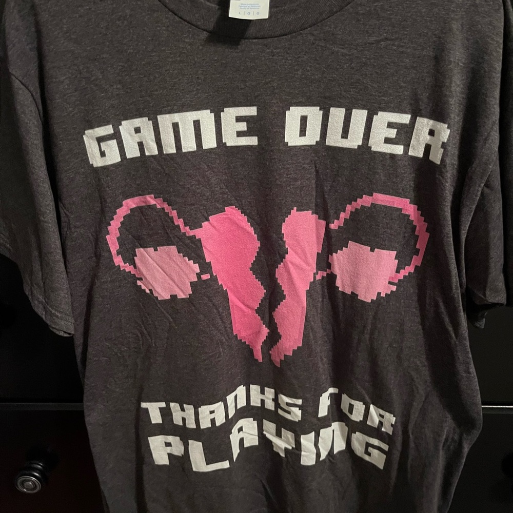 Game Over - Hysterectomy Shirt (Funny)